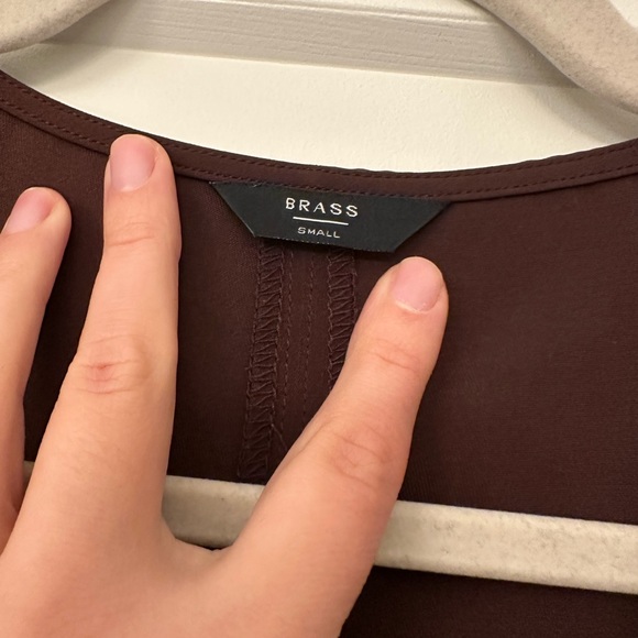 Brass Long Line Shell - Picture 7 of 8